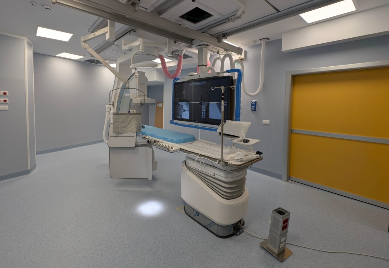 il nuovo angiografo digitale
