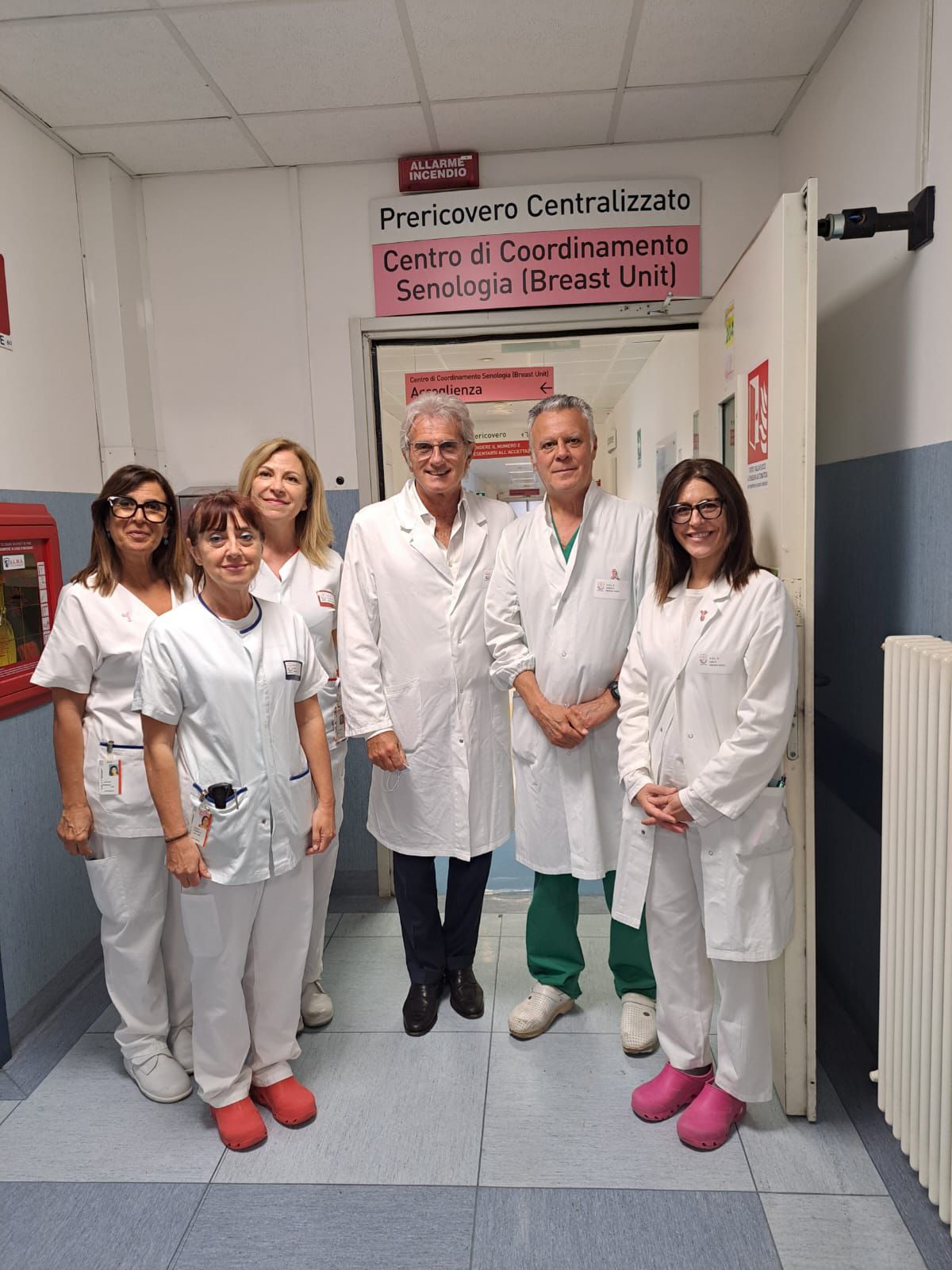 lo staff della Breast Unit di Asl2