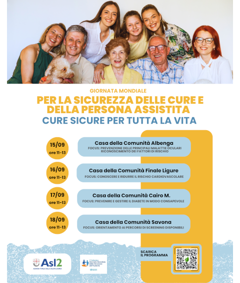 Giornata mondiale per la sicurezza del paziente 2026