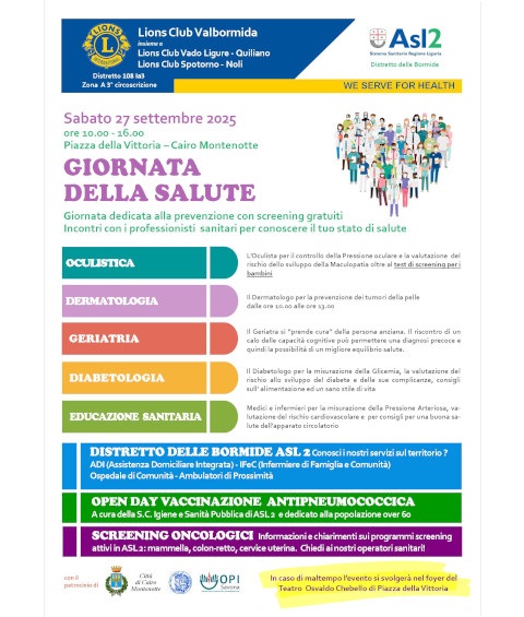 Giornata della salute 2025