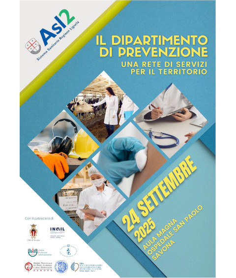 Convegno sui servizi del Dipartimento di prevenzione - Programma