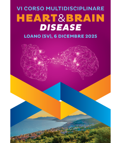 locandina corso multidisciplinare Heart and Brain Disease