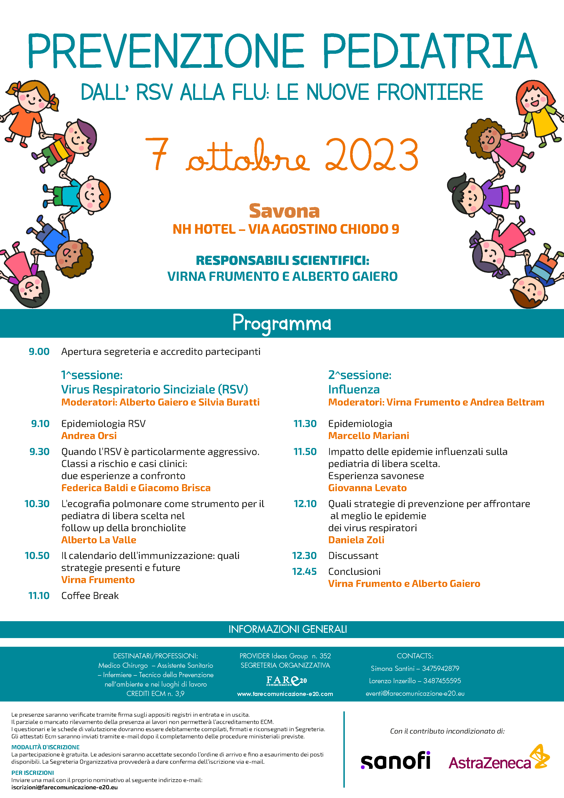 Prevenzione pediatria 7 ottobre 2023