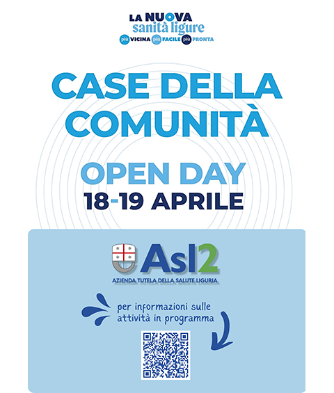 locandina Open Day Case della Comunità 18 e 19 aprile