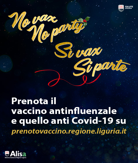 Vai sul portale di prenotazione Prenota Vaccino Liguria